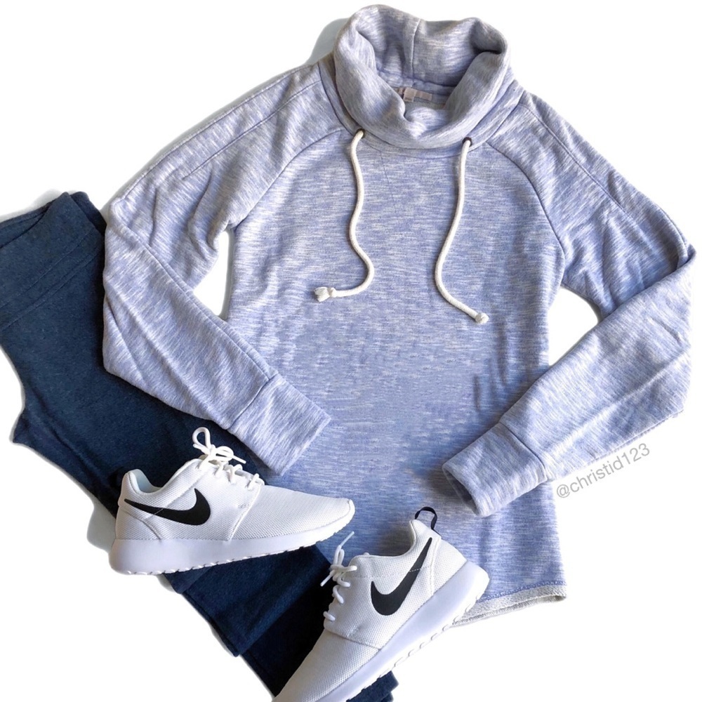 Gap Funnel Neck Terry Sweatshirt